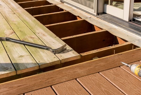 Cost of Old Deck Repair in Poughkeepsie